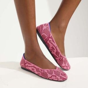 Rothys the Flat Pink Bouquet Size 8